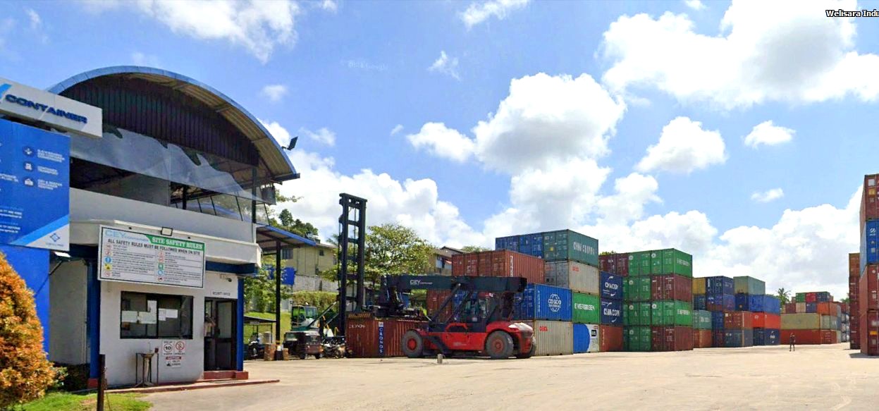 Welisara depot container yard